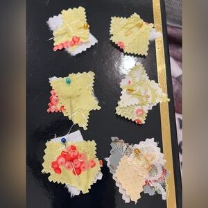 6 Clusters / Slow Stitch  Snippets / Junk Journal Ephemera